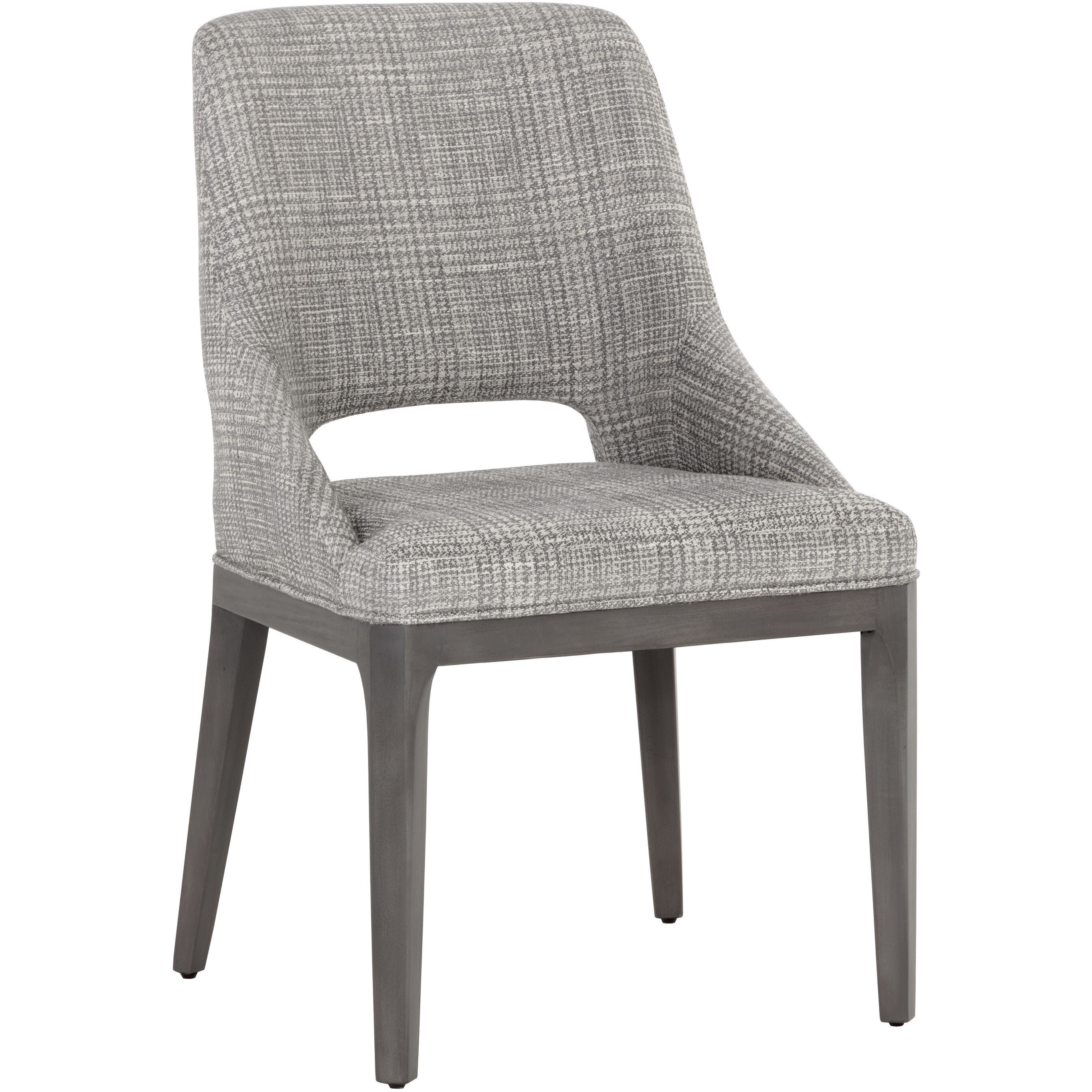 Estrada Naya Check Light Grey Dining Chair